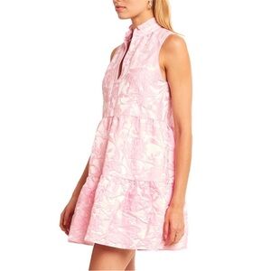 AMANDA UPRICHARD Pink Floral Sleeveless Saffron Dress Women's XS